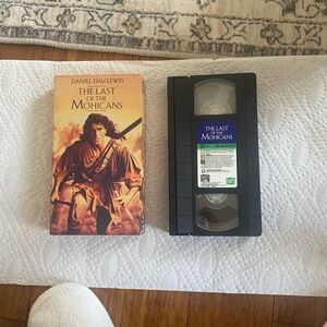 Vintage VHS Tape - The Last of the Mohicans